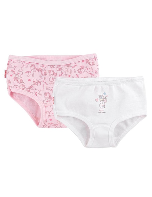 Set panty Weekend algodón para niña 1
