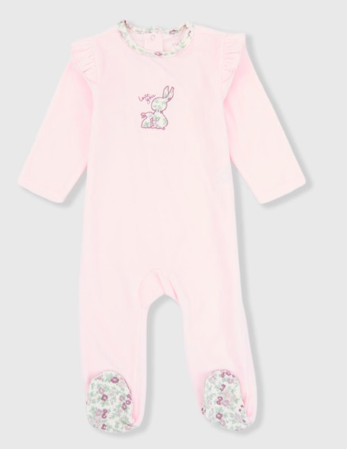 Mameluco de algodón para bebé niña 1