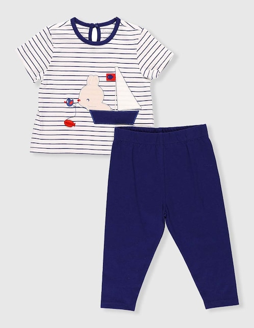 Conjunto Weekend Baby de algodón para bebé niño