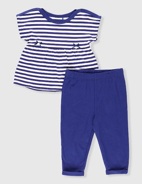 Conjunto Weekend Baby para bebé niña 2 piezas