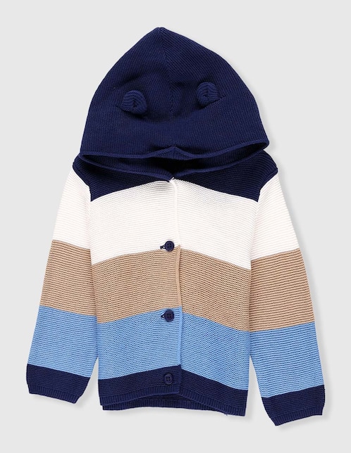 Suéter con capucha Weekend Baby para bebé niño