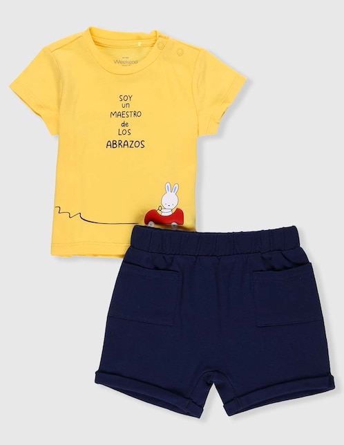 Conjunto de algodón para bebé niño 1