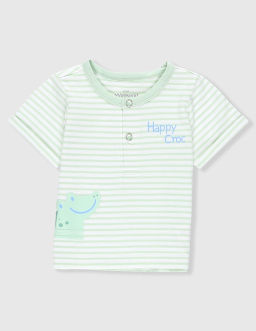 Playera manga corta para bebé niño 1