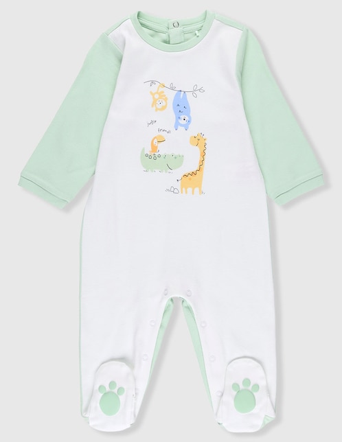 Mameluco de algodón para bebé niño 1
