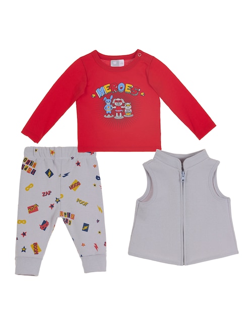 Conjunto de algodón para bebé niño 1
