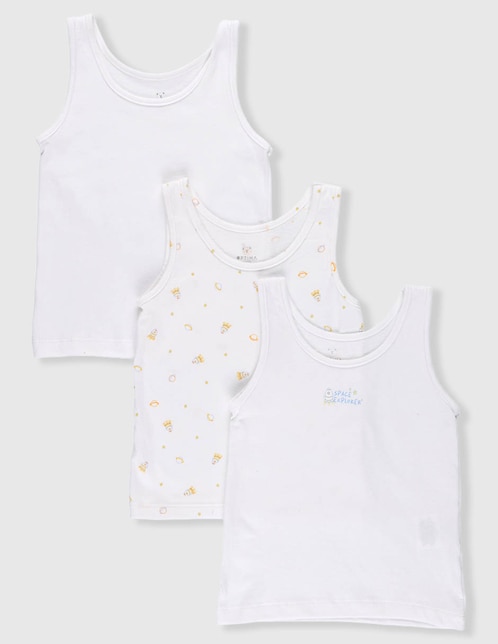 Set camiseta cuello redondo para niño 1