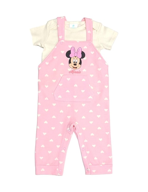 Conjunto overol de algodón para bebé niña 1