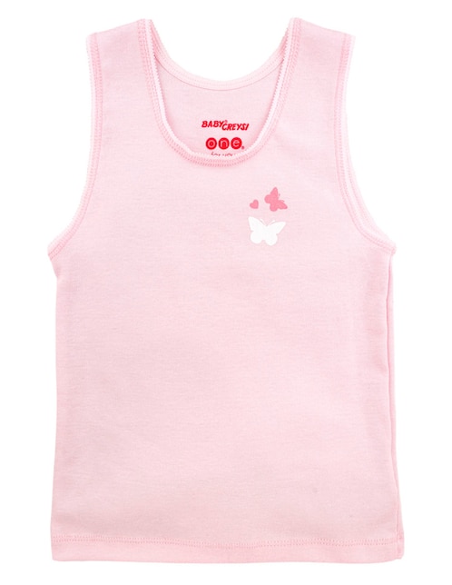 Camiseta cuello redondo para niña 1