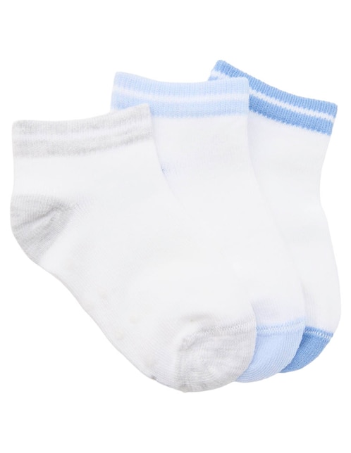 Set de tín de algodón para niña 3 pares 1
