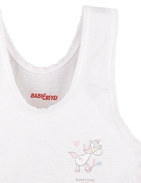 Camiseta cuello redondo Baby Creysi para bebé niña