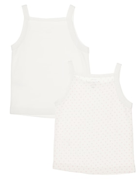 Set camiseta Weekend Baby cuello redondo para bebé niña