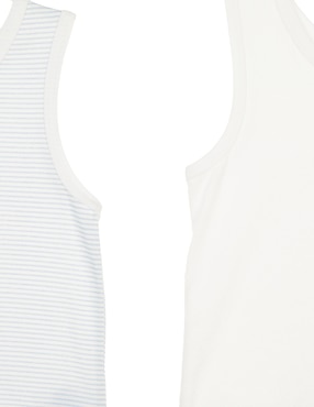 Set camiseta Weekend Baby cuello redondo para bebé niño
