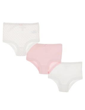 Set Panty Hanes Algodón Para Niña