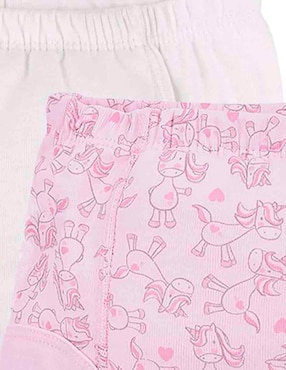 Set panty Baby Creysi algodón para niña