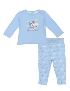 Conjunto Disney DTR De Algodón Para Bebé Niño 2 Piezas