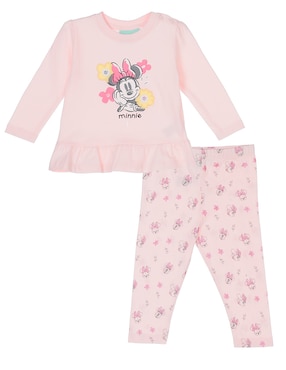 Conjunto Disney DTR De Algodón Para Bebé Niña 2 Piezas