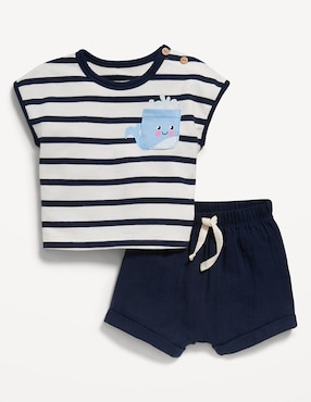 Conjunto Old Navy De Algodón Para Bebé Niño 2 Piezas