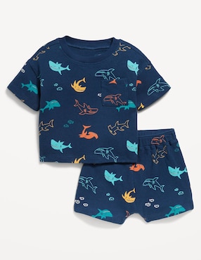 Conjunto Old Navy De Algodón Para Bebé Niño 2 Piezas