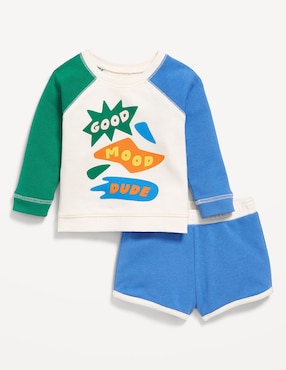 Conjunto Old Navy De Algodón Para Bebé Niño 2 Piezas