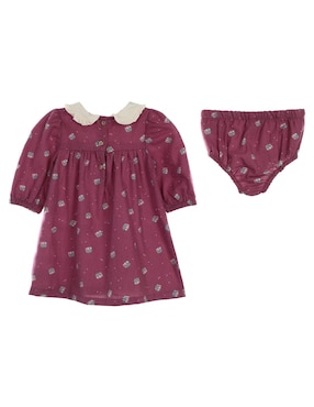 Vestido Weekend Baby manga globo para bebé niña
