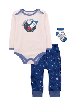 Conjunto Baby Creysi Para Bebé Niño 3 Piezas