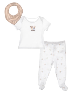 Conjunto Weekend Baby De Algodón Unisex