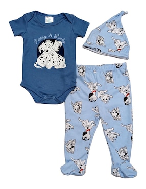 Conjunto Disney DTR Dalmatas Para Bebé Niño 3 Piezas