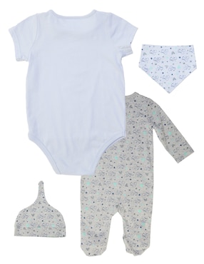Conjunto Disney DTR de algodón para bebé niño 4 piezas