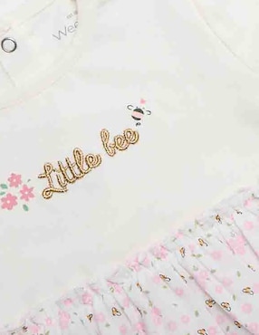 Conjunto Weekend Baby de algodón para bebé niña 2 piezas