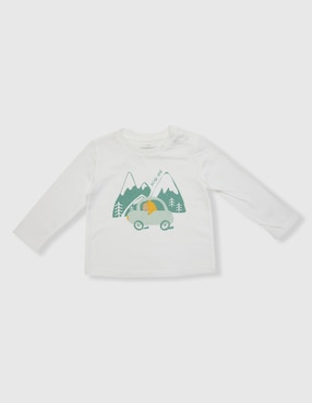 Playera Weekend Baby manga larga para bebé niño