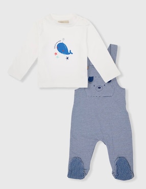 Conjunto Weekend Baby de algodón para bebé niño 2 piezas