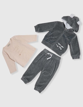 Conjunto Weekend Baby para bebé niño 3 piezas