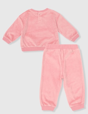 Conjunto pants Weekend Baby de algodón para bebé niña 2 piezas