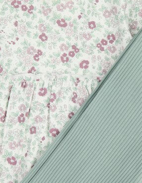 Conjunto pantalón Weekend baby de algodón para bebé niña 2 piezas