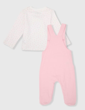 Conjunto Weekend Baby de algodón para bebé niña 2 piezas