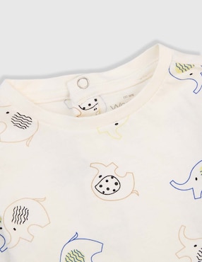 Conjunto Weekend Baby de algodón para niño