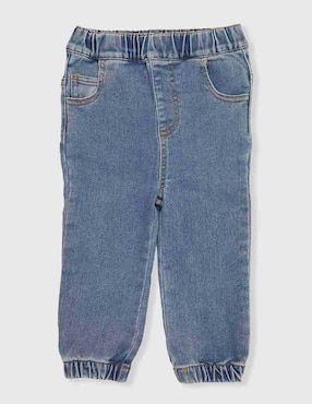 Jeans straight Weekend Baby deslavado para niño