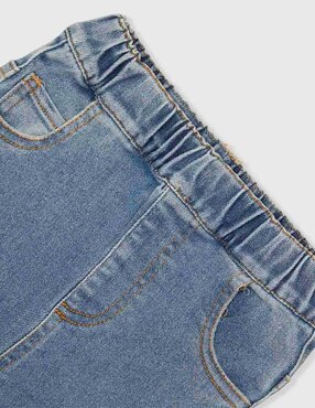 Jeans straight Weekend Baby deslavado para niño
