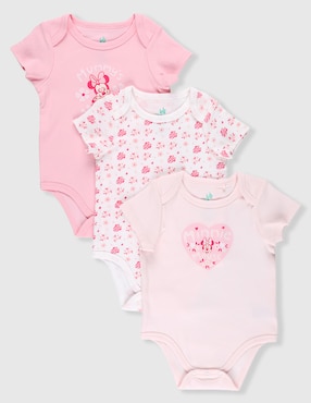 Set body Disney Dtr de algodón para bebé niña
