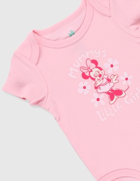 Set body Disney Dtr de algodón para bebé niña