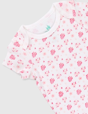 Set body Disney Dtr de algodón para bebé niña