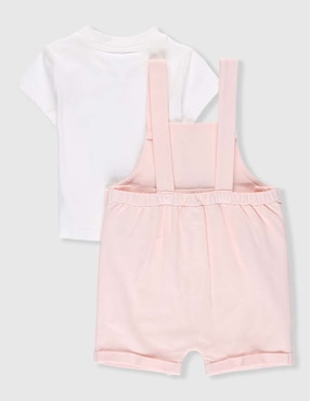 Conjunto Disney Dtr de algodón para bebé niña