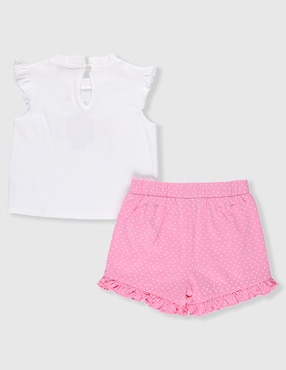 Conjunto Weekend Baby de algodón para bebé niña