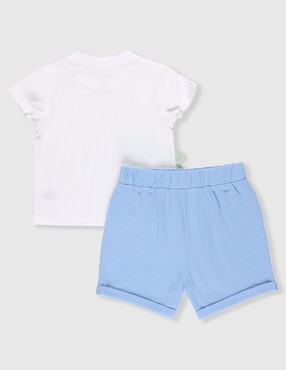 Conjunto casual Weekend Baby de algodón para bebé niño