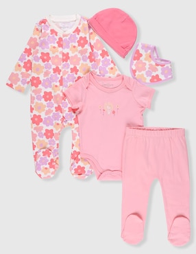 Conjunto casual Weekend Baby de algodón para bebé niña
