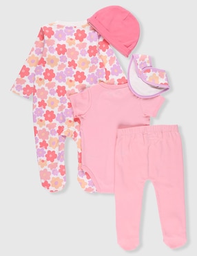 Conjunto casual Weekend Baby de algodón para bebé niña