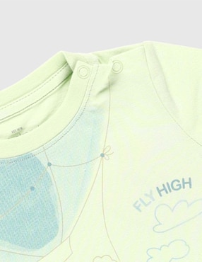 Playera Weekend Baby manga corta unisex