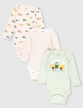 Set pañaleros Gerber de algodón