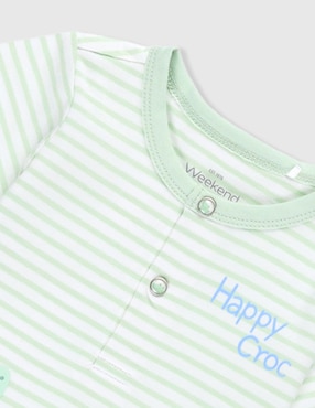 Playera Weekend Baby manga corta para bebé niño