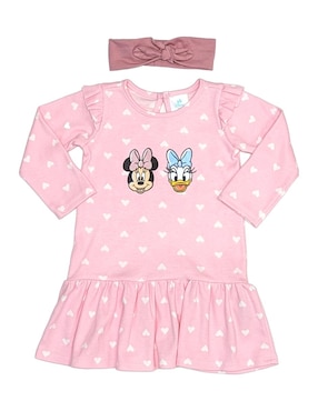 Vestido Disney Dtr manga larga para niña
